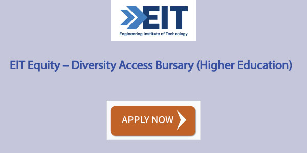EIT Equity – Diversity Access Bursary (Higher Education)