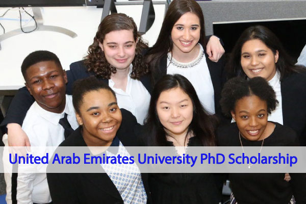 United Arab Emirates University PhD Scholarship for all Nationalities